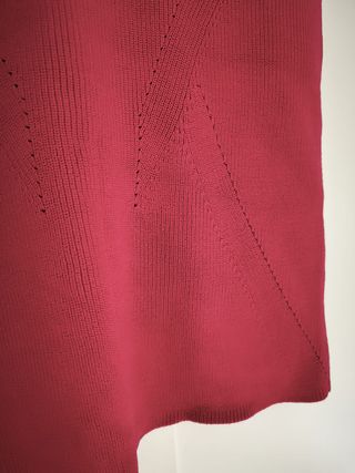 Top tirantes S hilo MANGO rojo