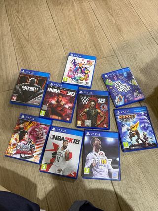 PS4 Juegos (Call of Duty, NBA, FIFA, ...)