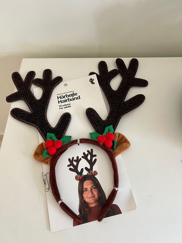 Diadema reno Navidad