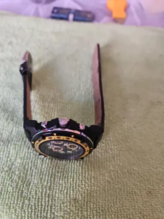 Reloj Sector Cronógrafo Negro y Amarillo