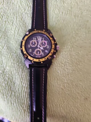 Reloj Sector Cronógrafo Negro y Amarillo