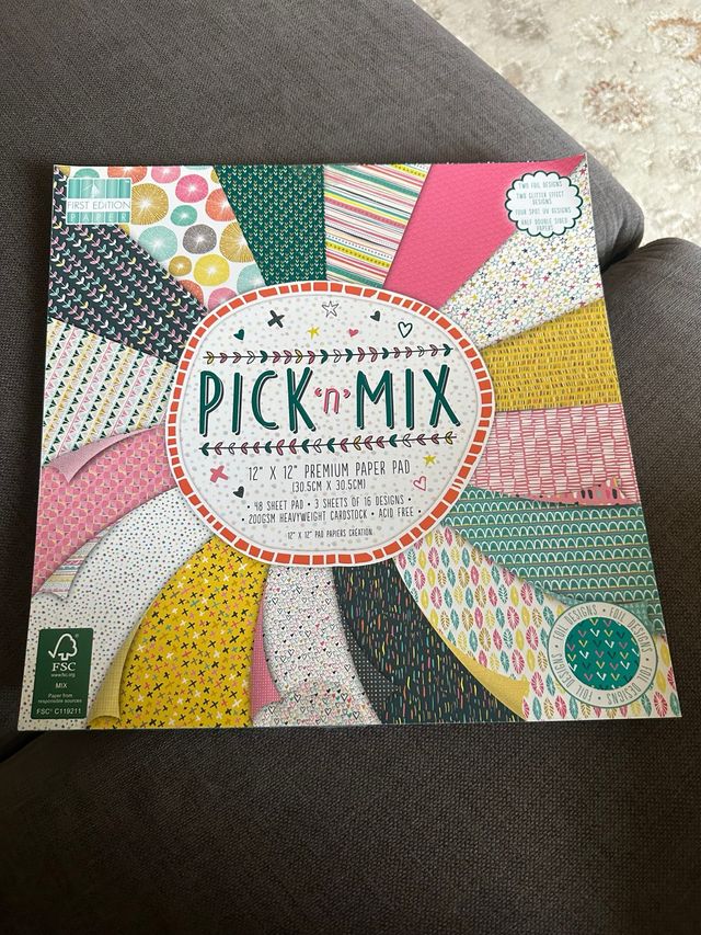 Pack Papeles Scrapbooking Pick 'n' Mix