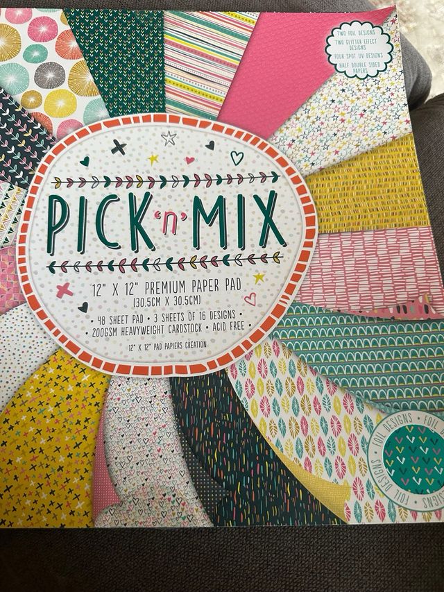 Pack Papeles Scrapbooking Pick 'n' Mix