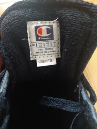 Zapatillas Champion Negras