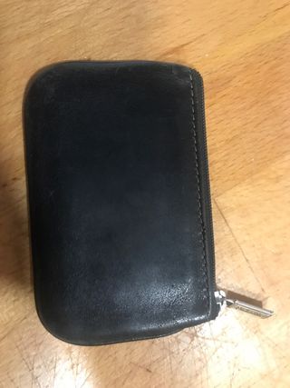 Monedero Pielnoble Negro