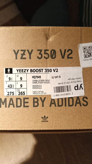 Adidas Yeezy Boost 350 V2 Talla 43.5