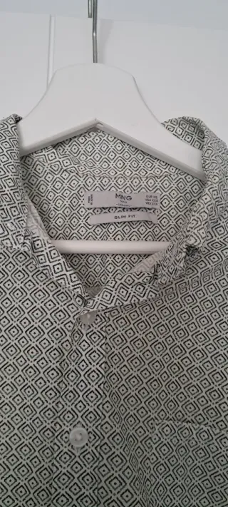 Camisa Mango Talla XS Estampada