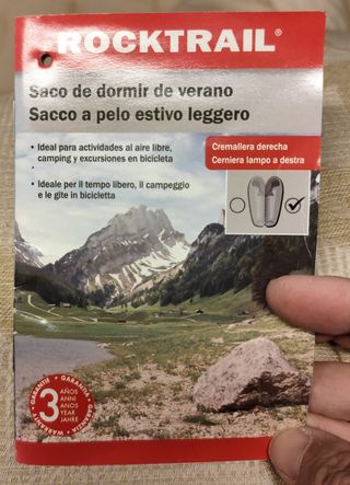 Materassino gonfiabile 1 p. da campeggio Rocktrail