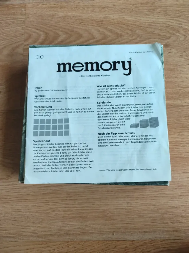 Juego Memory Gormiti Ravensburger