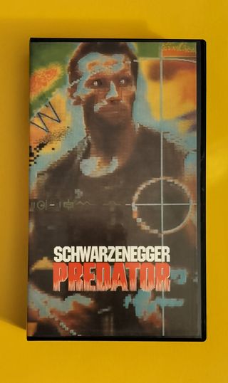 VHS Predator - Arnold Schwarzenegger