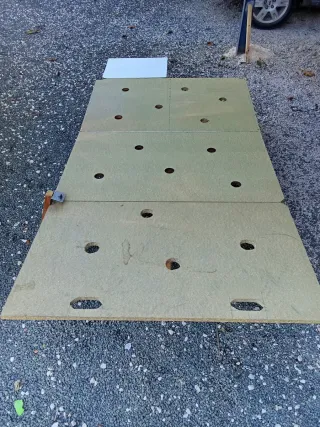 Mueble Camper Peugeot Partner con cajón extraíble.