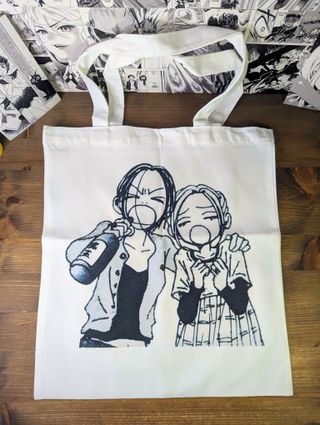 Nana Osaki Hachi Borsa Tela Tote Canvas Hand Bag