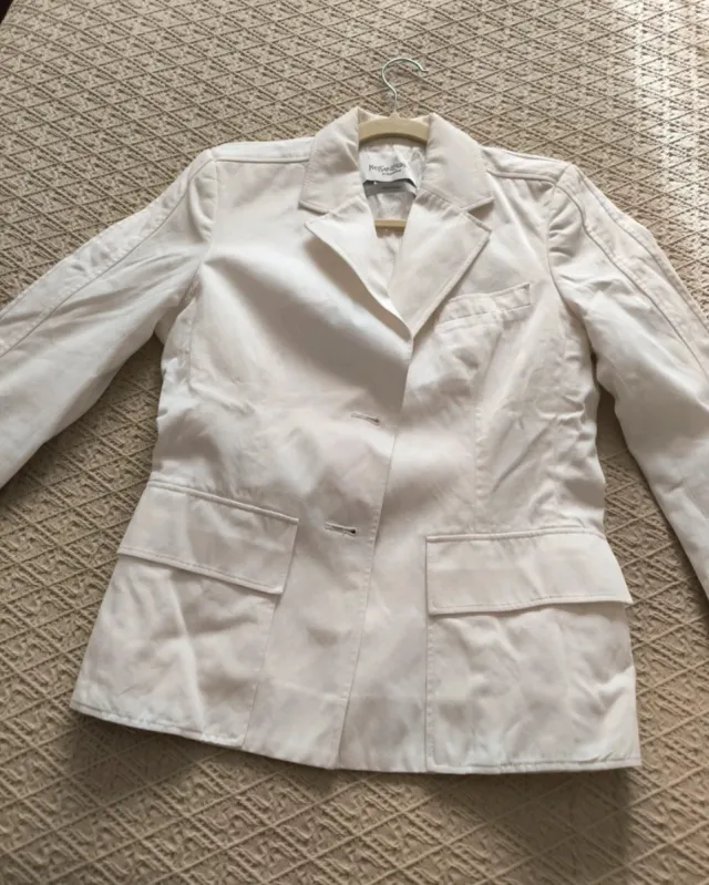 Americana Yves Saint Laurent Blanca