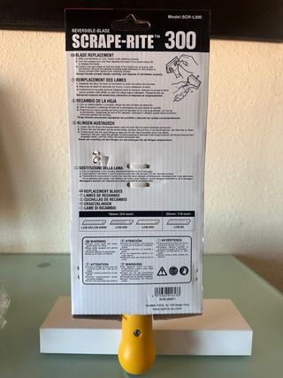 Rascador Tajima SCRAPE-RITE 300 con recambios