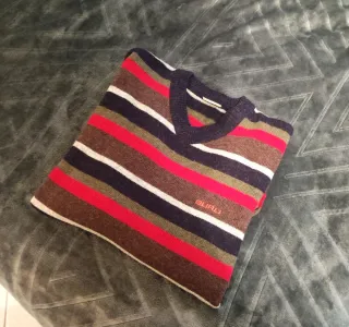 Maglione Guru Vintage Anni 90 Multicolor