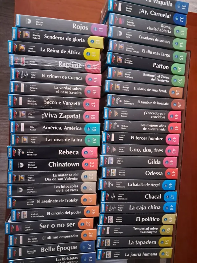Lote 42 Películas VHS Clásicas