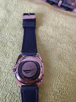 Reloj Nautica Hombre Negro y Azul