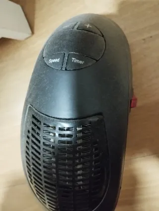 Calefactor Baño 400W de enchufe empotrado