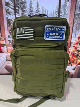 Mochila Táctica Militar 50L Verde nueva