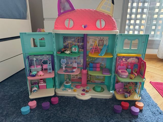 Casa de Muñecas Gabby Cat 4 Habitaciones