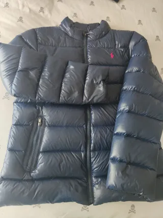 Chaqueta Polo Ralph Lauren Azul. Talla XL -16 años