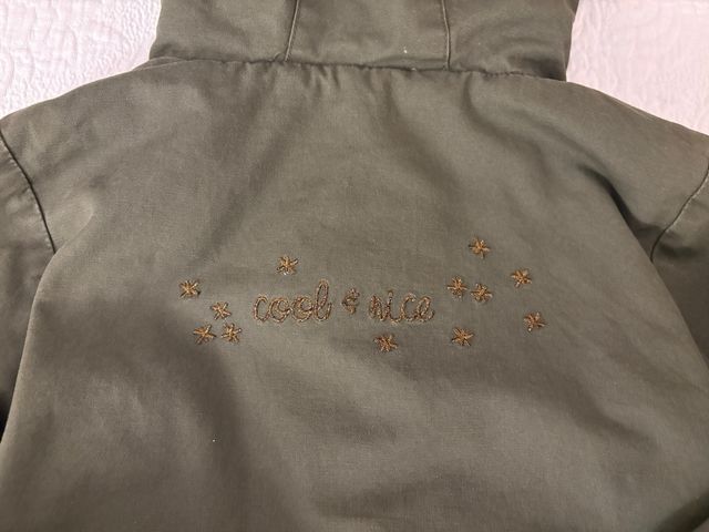 Parka Gocco niña verde