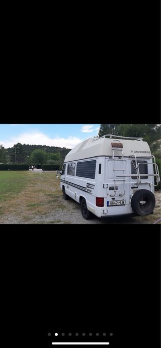 Mercedes MB100 Camper Weinsberg · 4 plazas · ducha