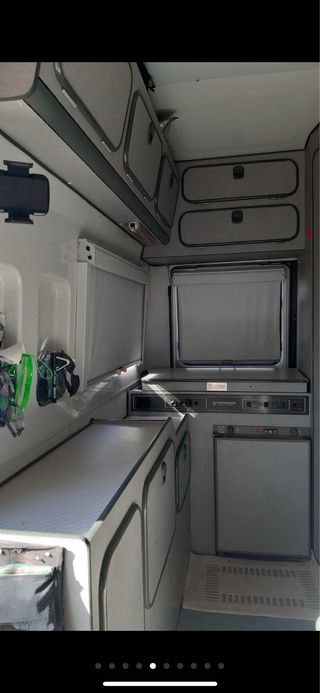 Mercedes MB100 Camper Weinsberg · 4 plazas · ducha