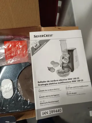 SilverCrest Grattugia Elettrica Multifunzione