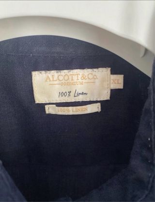 Camicia Alcott  Co. Premium  100 Lino  Taglia XL