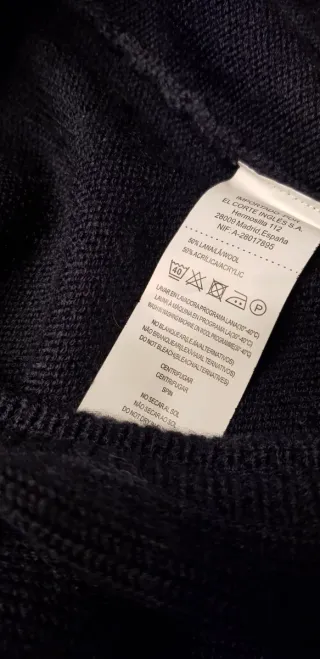 Chaleco azul marino Lloyd's Talla S