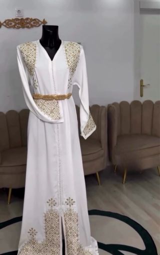 Caftán Henna Estilo Dorado