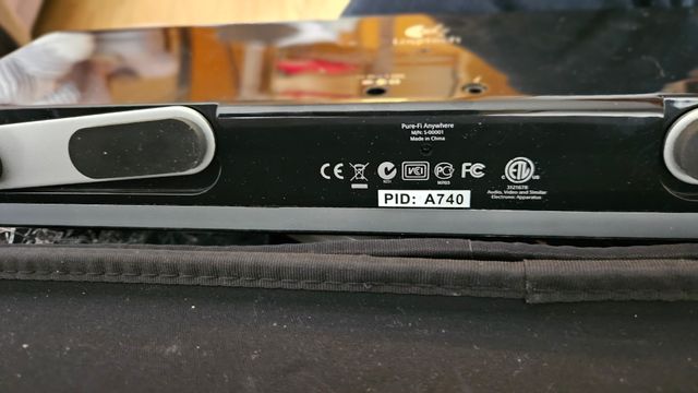 Altavoz Logitech Pure-Fi Anywhere Negro