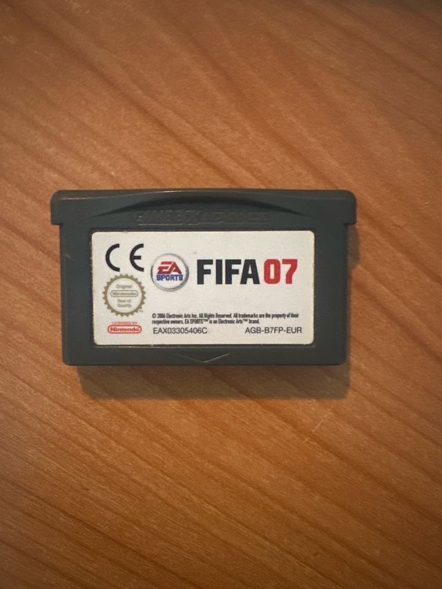FIFA 07 Game Boy Advance EA Sports
