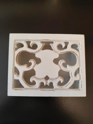 Caja decorativa Tous blanca