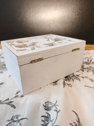 Caja decorativa Tous blanca