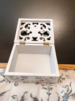 Caja decorativa Tous blanca