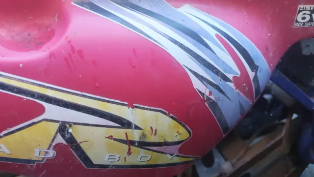 Plásticos Derbi Senda Antigua Roja