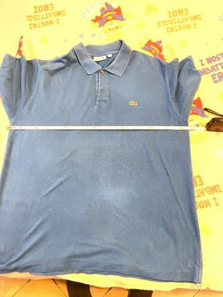 Polo Lacoste Blu 4XL