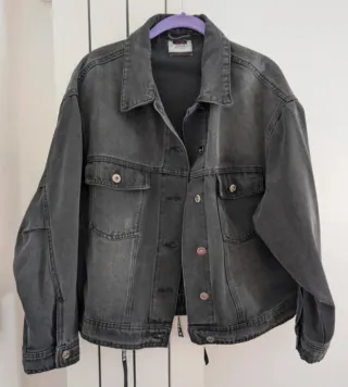 Giacca denim Daysie Orsetto Glitter