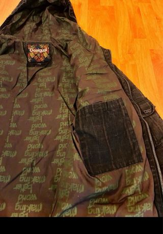 Chaqueta Desigual Negra Talla M