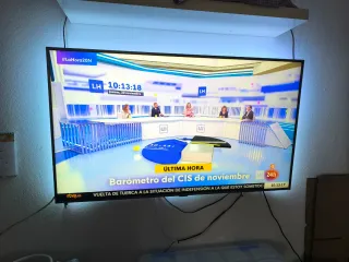 Samsung Smart TV 55 Marco Plateado!!