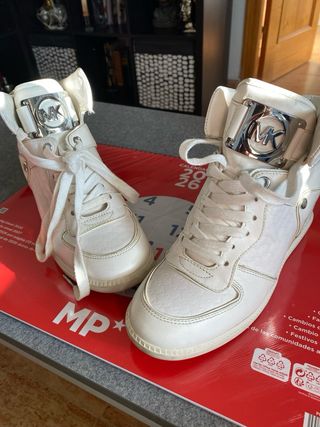 Zapatillas Michael Kors Botín Blancas