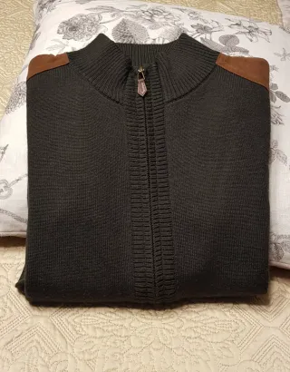 Chaqueta punto verde Lloyd's Talla S