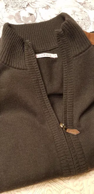 Chaqueta punto verde Lloyd's Talla S