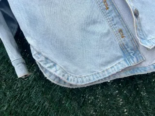 Chaqueta vaquera oversize Zara Talla S