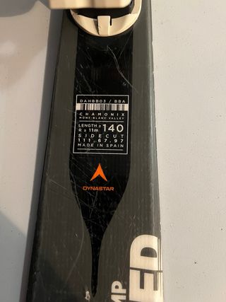 Esquís de Montaña Travesía niño equipo completo