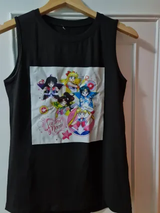 Camiseta tirantes Sailor Moon Talla S