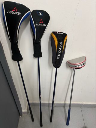 Bolsa y Juego Palos Golf Niño ZURDO 12 Años