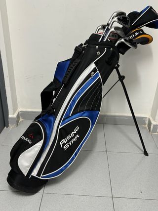 Bolsa y Juego Palos Golf Niño ZURDO 12 Años